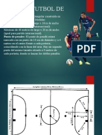 Medidas Futsal y Futsalón y Diferencias.