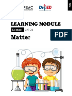 Learning Module: Matter