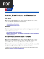 Causes, Risk Factors, and Prevention