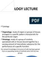 Histology Lecture: Minerva Diana A. Dichoso, RMT