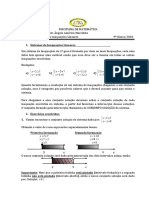 Sistemas de Inequecoes Lineares