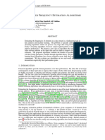 L - B F E A: Earning Ased Requency Stimation Lgorithms