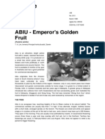 Agnote: ABIU - Emperor's Golden Fruit