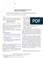 Glass Capillary Kinematic Viscometers: Standard Specifications and Operating Instructions For