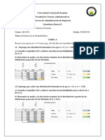 Tarea 4. Distribución Binomial