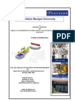 Sikkim Manipal University: A Project Report ON Impact On Shopper of Store Image, Situational Factors and Store Loyalty