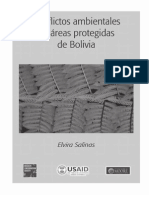 Conflictos Ambientales en Áreas Protegidas de Bolivia