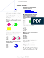 Exercícios Frações