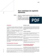 Bases Anatomiques Des Vagotomies Abdominales PDF