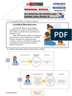 Conocemos Historias de Familias Que Enfrentan Retos 2 - Dia 2 Semana 12 PDF