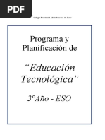 3° ESO - Plan Ed Tec - 2017