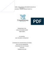 Algoritmo de PLC para Controlar Un Taladro