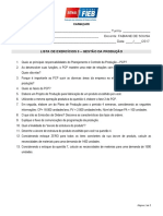 Exercícios 3 GP - Planejamento e Controle Da Produção