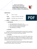 1404th RMFC Major Operation Plan