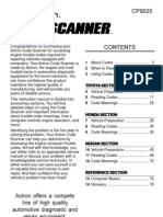 ToyotaHondaNissan Code Scanner CP9025 - English