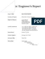 Geodetic Engineer'S Report Lot 2, 5419 & 5420, PANTAY BATA TANAUAN