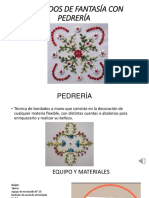 Bordados de Fantacia Con Pedrería