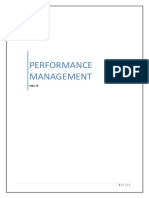 Performance Management