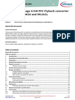 100 W Single-Stage CRCM PFC Flyback Converter Using The Irs2982S and Ir1161L