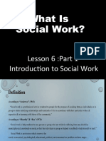 What Is Social Work