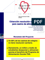 Resolución Sanitaria para Casinos PDF