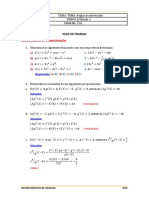 HOJA DE TRABAJO 01 CALCULO 1 Reglas de Derivacion