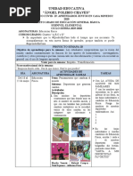 Plan de Contingencia Tareas para El Hogar 4tos Grados - 10ma Semana