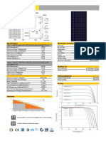 ODA275-30-p: Specifications Mechanical Characterisrtics