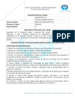 Ga-Ma-005. Manual de Funciones Auxiliar Administrativo