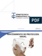 Mantenimiento y Limpieza de Protección Visual