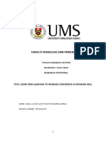 Fakulti Psikologi Dan Pendidikan: Research Proposal