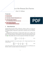 Some Properties of The Riemann Zeta Func PDF