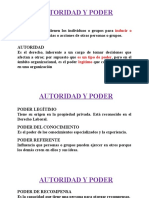 Autoridad de Línea, Personal de Staff, Delegación de Poder de Decisión y Descentralización