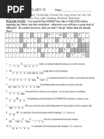 Excel Vocabulary #2: P H T T T T Y A