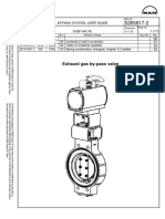 Exhaust Gas By-Pass Valve: MAN Diesel & Turbo