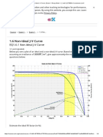 1.6 Non-Ideal J-V Curve - Exam 1 - Recap Week 1, 2 and 3 - ET3034x Courseware - Edx