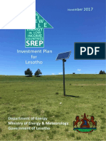 Srep Investment Plan Lesotho