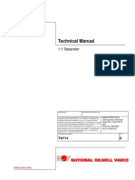 Technical Manual: 1:1 Separator