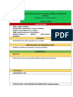 CASTELLANO PLAN DE CLASE HGH