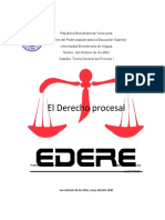 Informe I Teoría General Del Proceso