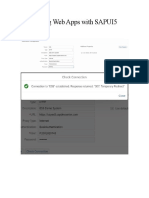 Developing Web Apps With SAPUI5