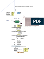 Calculo y Dimensionamiento de Bombas y Motor