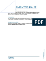 Apostila - Fundamentos Da Fé PDF