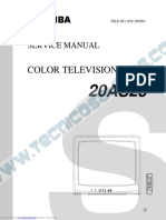 Color Television: Service Manual