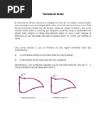 Teorema de Green y Teorema de La Divergencia