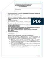 GFPI-F-019 Formato Guia de Aprendizaje Buenas Practicas Refrigeracion