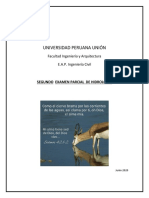 2do Examen de Hidrologia PDF