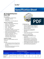 3M Particulate Respirator 8210, N95: Key Features