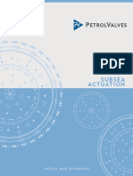 Subsea Actuation: Valves and Actuators