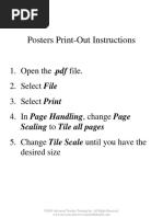 Posters Print-Out Instructions: 1. Open The .PDF File. 2. Select File 3. Select Print 4. in Page Handling, Change Page